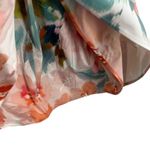 Parker  Black Label Watercolor Floral Dress Size 4 New Photo 4