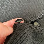 St. John Vintage 70s  2pc Pleated Skirt Suit Set Santana Knit Black  4 Photo 9