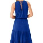 Tommy Bahama  Slub Knit Blue Sapphire Maxi Dress Photo 1