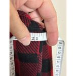 Lee Rider Red and Black Buffalo Plaid Flannel Women's Size Medium Photo 5