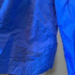 DKNY  Jeans Vibrant Blue Windbreaker Rain Coat Jacket Large L Photo 5