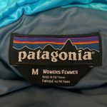 Patagonia Primaloft Blue Quilted Long Sleeve Half Zip Puffer Down Coat Jacket M Photo 3