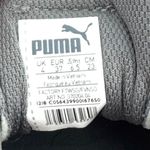 Puma Low Top Lace Up Suede Sneakers Grey White Women's Size 6.5 Photo 8