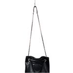 Tory Burch Black Pebbled Leather Marion Bookbag Satchel Crossbody $695+ MSRP! π Photo 3