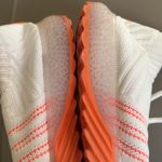 Omega Knit Walking‎ Shoes White Orange Size 38 Women’s 7.5 Photo 8