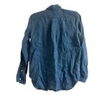 Everlane ✨ Indigo Linen Button Down Sz 2 Shirt✨ Photo 2