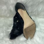 Calvin Klein  Kiani Python Embossed Leather Sandals A8 Photo 8