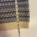 BDG Waffle Knit Long Sleeves Multi Color Blue Womens preppy Sweater Size S Photo 7