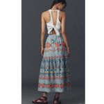 Farm Rio Anthropologie  Tropical Delicacy Maxi Skirt Medium NEW Tags Photo 1