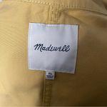 Madewell Highbury Military Cargo Jacket Lightweight Goldenrod Yellow size XL Photo 7