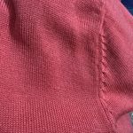 New York And Company  sweater Soft red cardigan with 3/4 sleeves button front XL Photo 11