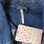 Free People Denim Military Band Jacket Photo 6