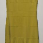 Carlisle  Sleeveless Fit & Flare Dress Chartreuse Women’s Size 10 Photo 3