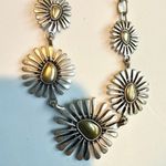 Lucky Brand Two-Toned Sunburst Floral Collar Necklace Photo 1
