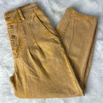 Young Fabulous and Broke YFB Khaki High Waisted Straight Leg Pants Size Medium Photo 5