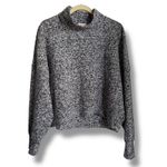 Aerie OFFLINE By Snowday Mock Neck Sweater Pullover Gray Black Speckled XL Photo 3