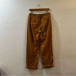 Free People  High Waist Abby Chino Pants Size 6 Mustard Gold Photo 3