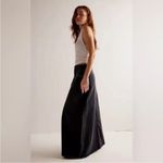 Free People WE THE FREE COME AS YOU ARE DENIM MAXI SKIRT - BLACK 2 Photo 2