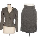 Oscar de la Renta Oscar by  2 Piece Skirt Suit Jacket‎ Sz 6 Skirt Sz 10 Photo 1