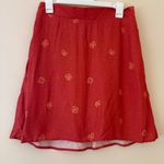 Rachel Création Canadienne Floral EcoVero Midi Skirt M Red Boho Sustainable Size M Photo 0