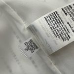 Chico's NWT Chico’s Striped Drape Blazer Long Sleeve Jacket | White/Black | 1 (US 8-10) Photo 6