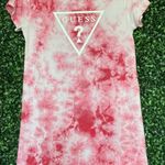 Guess  Short Sleeve Longline Logo Oversized Tee. Photo 0