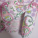 Talbots Aqua Club Gauze Caftan Cover-Up – Island Paisley – XS Photo 4