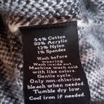 Rock & Republic Striped Cut out Collar Lace Up Sleeve Sweater Photo 9