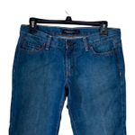 American Eagle Outfitters Cropped Straight Leg Jeans Size 4 NWOT Medium Wash Photo 2