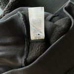 Everlane The ReNew Fleece Oversized Crew Black size XS NWT Photo 6