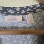 LOGO By Lori Goldstein Logo Layers Lori Goldstein Gray Lavender Taupe Print Tunic Top Dress XS Photo 1