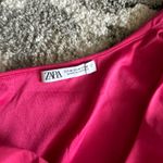 ZARA  One-Shoulder Pink Dress⭐️ Photo 2