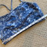 GapFit Blue Activewear Sports Bra Size Large Athletic Athleisure Workout Photo 3