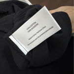 Three Dots Top Gauze Lightweight Boxy V Neck Travel Capsule Wardrobe Beach Black Photo 6