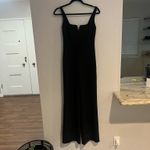 Likely  Constance square neck wide leg flare black tank top jumpsuit 0 . Photo 9