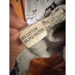 L.A. Soul Women's Gray Alpaca Print Knit Dress 3/4 Sleeve Casual Cute sweater Size M Photo 5