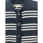 Jones New York  Sport Black And White Knit Cardigan Front Pocket Sweater S Photo 6