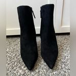 Tory Burch  Black NWOT Women’s Sculpted Suede Ankle Booties‎ Size 8 Photo 4