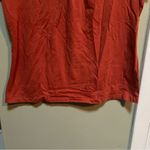 Alfred Dunner  T-Shirt Burnt Orange Beaded Embroidered Aztec M Photo 2