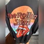 The Rolling Stones , womens black crew neck sweatshirt, new with tags Photo 1