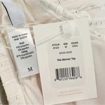 ANDIE NWT  The Belmar Eyelet Bikini Top Bohemian Removable Cups M Coconut White Photo 6