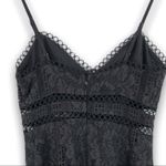 Storia - Black Eyelet Panel Mini Dress - S Photo 5