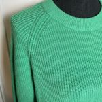 Tahari Womens Green Crew Neck Long Sleeve Sweater Knit Size XL RUNS SMALL Medium Photo 11
