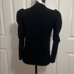 Sundays  Black Puff Sleeve Sweater Photo 2