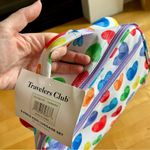 Travelers Club HEARTS Insulated Lunch Cooler Bag, Rainbow, White, Purple, 10 in White Photo 10