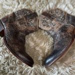 SENDRA Studded and Crackled Leathers Boots size 7 Brown Photo 0