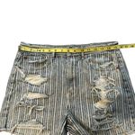 American Eagle  Outfitters Striped Denim 90s Boyfriend Shorts, Sz 8 Photo 10