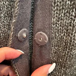 Coldwater Creek  Angora Mohair Blend Cardigan Sweater Beaded Size Large 14 / 16 Photo 8