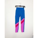 Beach Riot  Rio Leggings Size Small Orchid Color Block Stretch Workout Photo 3