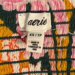 Aerie  Tie Front Tropical Floral Crop Top Photo 3